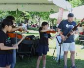 Academy students participate in Parade the Circle